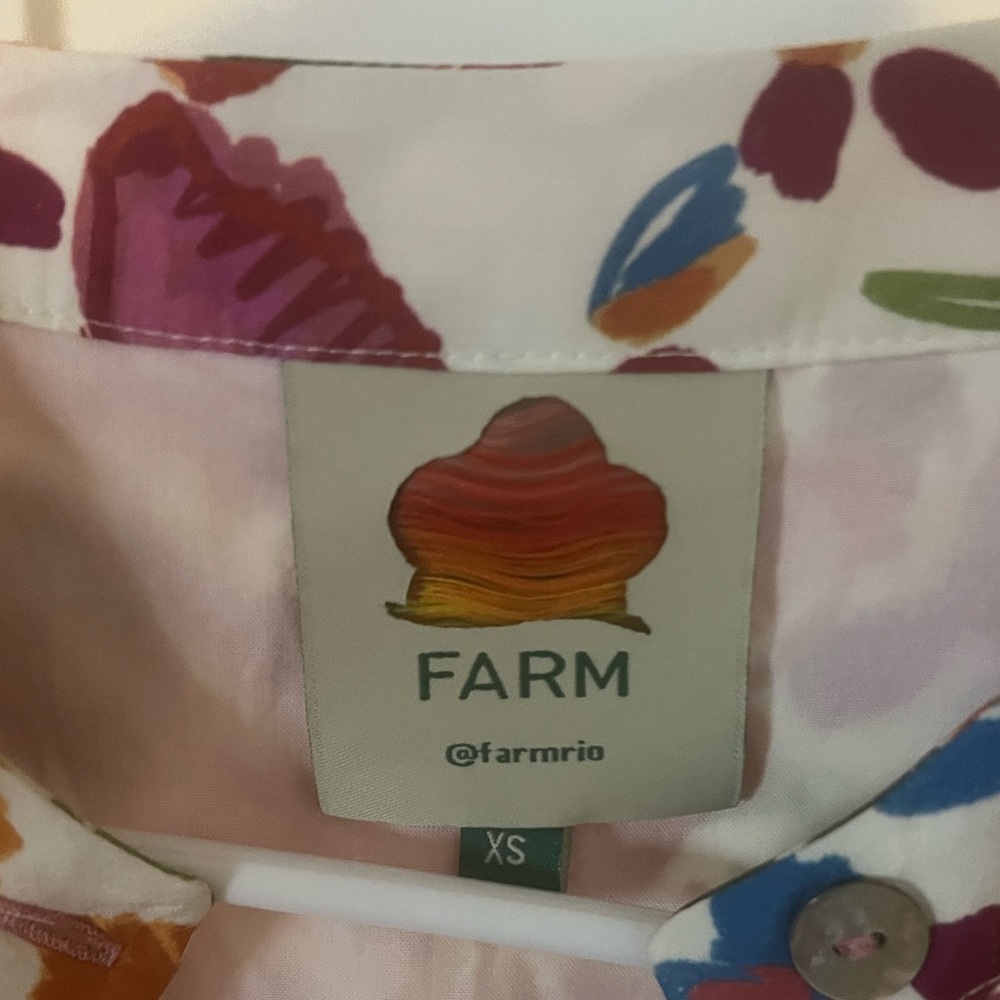 Farm Rio Spring Banana Mini Dress - Picture 5 of 5